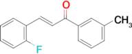 (2E)-3-(2-fluorophenyl)-1-(3-methylphenyl)prop-2-en-1-one