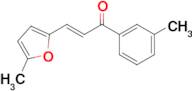 (2E)-3-(5-methylfuran-2-yl)-1-(3-methylphenyl)prop-2-en-1-one