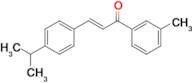 (2E)-1-(3-methylphenyl)-3-[4-(propan-2-yl)phenyl]prop-2-en-1-one