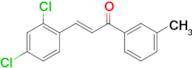 (2E)-3-(2,4-dichlorophenyl)-1-(3-methylphenyl)prop-2-en-1-one