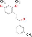 (2E)-3-(2,4-dimethoxyphenyl)-1-(3-methylphenyl)prop-2-en-1-one