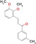 (2E)-3-(2,3-dimethoxyphenyl)-1-(3-methylphenyl)prop-2-en-1-one