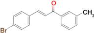 (2E)-3-(4-bromophenyl)-1-(3-methylphenyl)prop-2-en-1-one