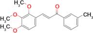 (2E)-1-(3-methylphenyl)-3-(2,3,4-trimethoxyphenyl)prop-2-en-1-one