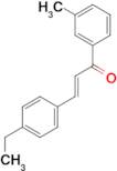 (2E)-3-(4-ethylphenyl)-1-(3-methylphenyl)prop-2-en-1-one