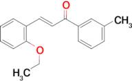 (2E)-3-(2-ethoxyphenyl)-1-(3-methylphenyl)prop-2-en-1-one