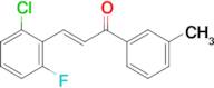 (2E)-3-(2-chloro-6-fluorophenyl)-1-(3-methylphenyl)prop-2-en-1-one