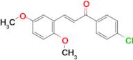 (2E)-1-(4-chlorophenyl)-3-(2,5-dimethoxyphenyl)prop-2-en-1-one