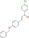 (2E)-3-[4-(benzyloxy)phenyl]-1-(4-chlorophenyl)prop-2-en-1-one