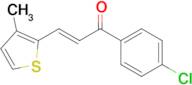 (2E)-1-(4-chlorophenyl)-3-(3-methylthiophen-2-yl)prop-2-en-1-one