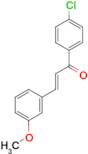 (2E)-1-(4-chlorophenyl)-3-(3-methoxyphenyl)prop-2-en-1-one