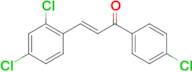 (2E)-1-(4-chlorophenyl)-3-(2,4-dichlorophenyl)prop-2-en-1-one