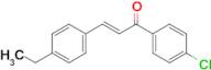 (2E)-1-(4-chlorophenyl)-3-(4-ethylphenyl)prop-2-en-1-one