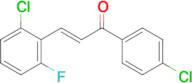 (2E)-3-(2-chloro-6-fluorophenyl)-1-(4-chlorophenyl)prop-2-en-1-one