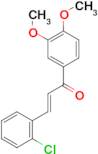 (2E)-3-(2-chlorophenyl)-1-(3,4-dimethoxyphenyl)prop-2-en-1-one