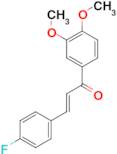 (2E)-1-(3,4-dimethoxyphenyl)-3-(4-fluorophenyl)prop-2-en-1-one