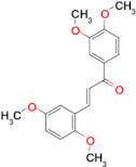 (2E)-3-(2,5-dimethoxyphenyl)-1-(3,4-dimethoxyphenyl)prop-2-en-1-one