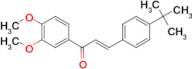 (2E)-3-(4-tert-butylphenyl)-1-(3,4-dimethoxyphenyl)prop-2-en-1-one