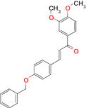 (2E)-3-[4-(benzyloxy)phenyl]-1-(3,4-dimethoxyphenyl)prop-2-en-1-one