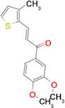 (2E)-1-(3,4-dimethoxyphenyl)-3-(3-methylthiophen-2-yl)prop-2-en-1-one