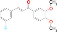 (2E)-1-(3,4-dimethoxyphenyl)-3-(3-fluorophenyl)prop-2-en-1-one