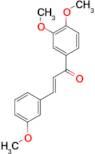 (2E)-1-(3,4-dimethoxyphenyl)-3-(3-methoxyphenyl)prop-2-en-1-one