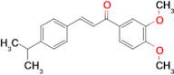 (2E)-1-(3,4-dimethoxyphenyl)-3-[4-(propan-2-yl)phenyl]prop-2-en-1-one