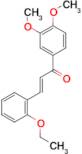 (2E)-1-(3,4-dimethoxyphenyl)-3-(2-ethoxyphenyl)prop-2-en-1-one