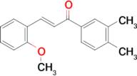 (2E)-1-(3,4-dimethylphenyl)-3-(2-methoxyphenyl)prop-2-en-1-one