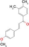 (2E)-1-(3,4-dimethylphenyl)-3-(4-methoxyphenyl)prop-2-en-1-one