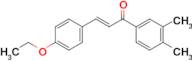 (2E)-1-(3,4-dimethylphenyl)-3-(4-ethoxyphenyl)prop-2-en-1-one