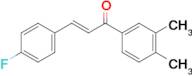 (2E)-1-(3,4-dimethylphenyl)-3-(4-fluorophenyl)prop-2-en-1-one