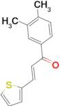 (2E)-1-(3,4-dimethylphenyl)-3-(thiophen-2-yl)prop-2-en-1-one