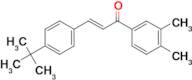 (2E)-3-(4-tert-butylphenyl)-1-(3,4-dimethylphenyl)prop-2-en-1-one