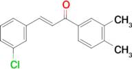 (2E)-3-(3-chlorophenyl)-1-(3,4-dimethylphenyl)prop-2-en-1-one