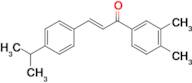 (2E)-1-(3,4-dimethylphenyl)-3-[4-(propan-2-yl)phenyl]prop-2-en-1-one