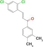 (2E)-3-(2,4-dichlorophenyl)-1-(3,4-dimethylphenyl)prop-2-en-1-one