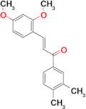 (2E)-3-(2,4-dimethoxyphenyl)-1-(3,4-dimethylphenyl)prop-2-en-1-one