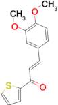 (2E)-3-(3,4-dimethoxyphenyl)-1-(thiophen-2-yl)prop-2-en-1-one