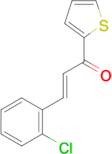 (2E)-3-(2-chlorophenyl)-1-(thiophen-2-yl)prop-2-en-1-one