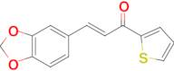 (2E)-3-(2H-1,3-benzodioxol-5-yl)-1-(thiophen-2-yl)prop-2-en-1-one