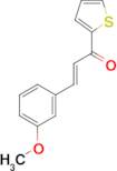 (2E)-3-(3-methoxyphenyl)-1-(thiophen-2-yl)prop-2-en-1-one