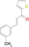 (2E)-3-(3-methylphenyl)-1-(thiophen-2-yl)prop-2-en-1-one