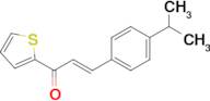 (2E)-3-[4-(propan-2-yl)phenyl]-1-(thiophen-2-yl)prop-2-en-1-one