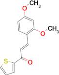 (2E)-3-(2,4-dimethoxyphenyl)-1-(thiophen-2-yl)prop-2-en-1-one