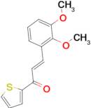 (2E)-3-(2,3-dimethoxyphenyl)-1-(thiophen-2-yl)prop-2-en-1-one