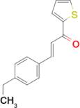 (2E)-3-(4-ethylphenyl)-1-(thiophen-2-yl)prop-2-en-1-one