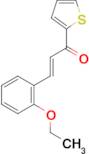 (2E)-3-(2-ethoxyphenyl)-1-(thiophen-2-yl)prop-2-en-1-one