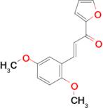 (2E)-3-(2,5-dimethoxyphenyl)-1-(furan-2-yl)prop-2-en-1-one