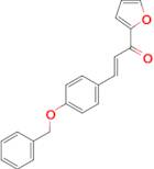 (2E)-3-[4-(benzyloxy)phenyl]-1-(furan-2-yl)prop-2-en-1-one